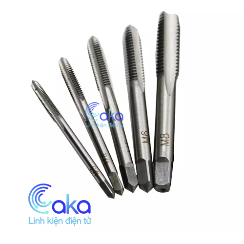 Bộ 2 mũi Taro tạo ren M3/M4/M5/M6/M8 ren trong