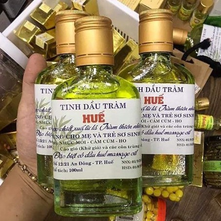 Tinh dầu tràm huế nguyên chất 100ml