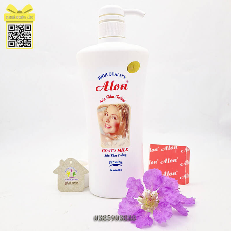 Sữa tắm TRẮNG da, giữ ẩm Alon chính hãng - VỢ CHỒNG TÔI House