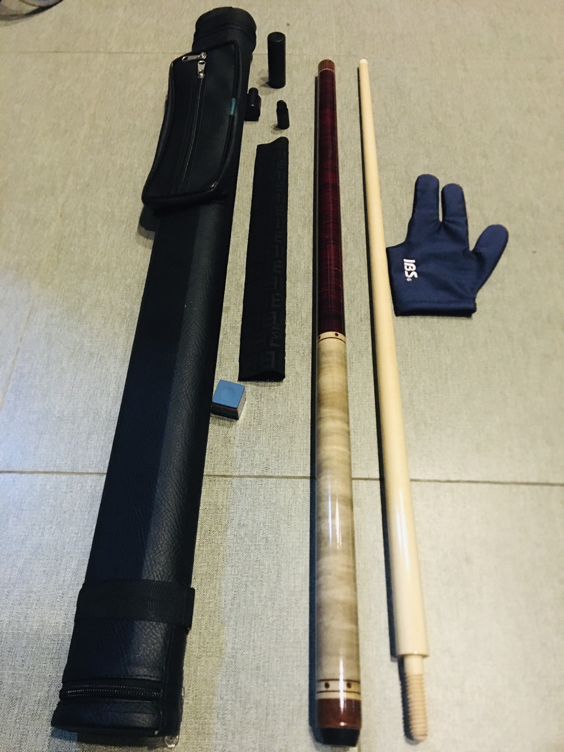 Combo cơ bida líp ren gỗ tầm trung BAM