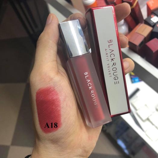 Son Black rouge A18 màu hồng đất