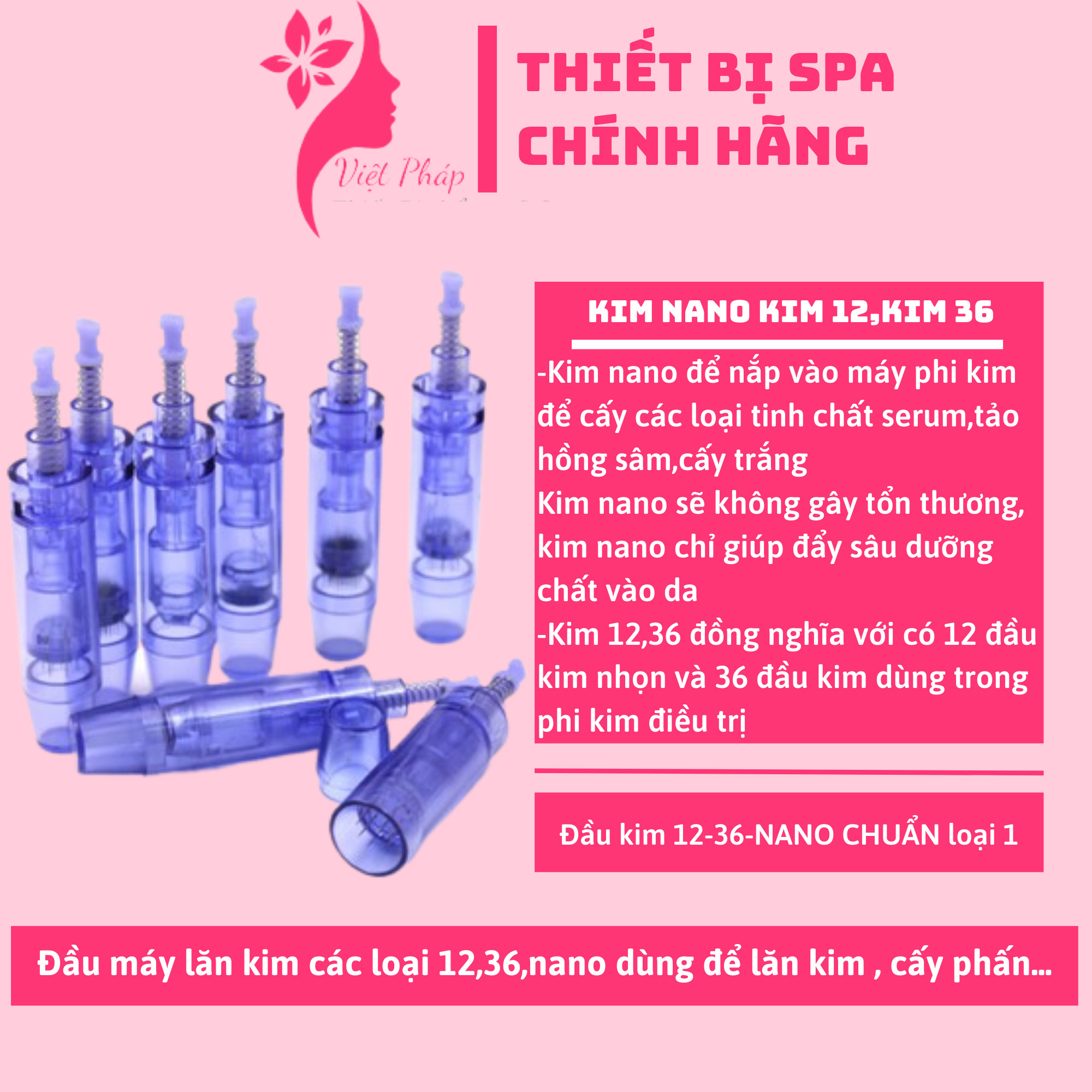 Kim nano dùng cho máy phi kim cấy tinh chất