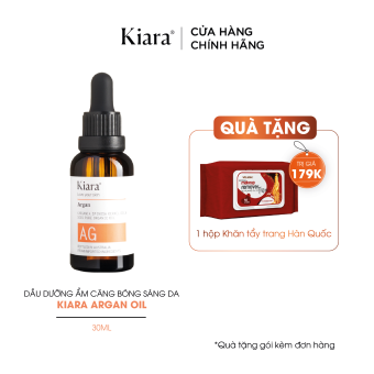 Dầu Dưỡng Ẩm Sáng Da Kiara Argan Oil 30ml
