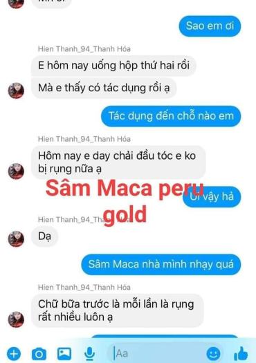 SÂM MACA PERU GOLD