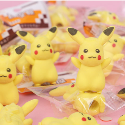 Gôm Tẩy Bút Chì Hình Pikachu Dễ Thương