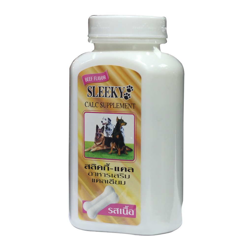 Canxi sleeky thái lan cho chó mèo 140g