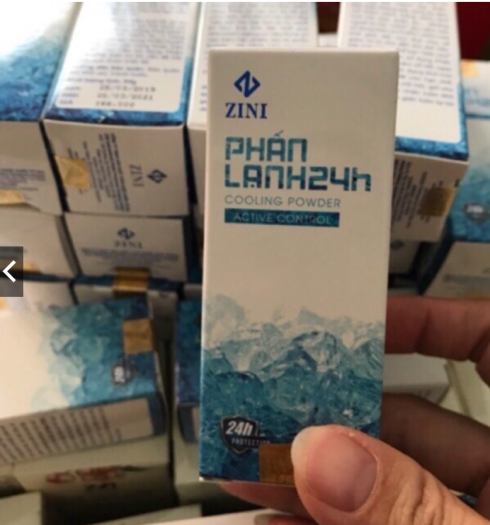 Phấn lạnh ZN - Khử mùi hôi nách và chân [50G]