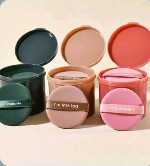 Hộp 7 Mút Trang Điểm Tròn Tán Phấn Nước Kem Nền