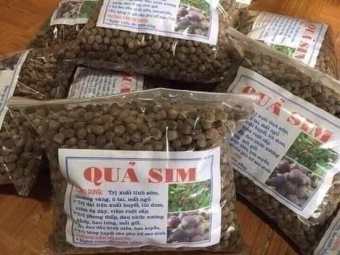 Quả sim rừng chín sấy khô (1kg), trái sim khô, hàng chín, khô ngon ngọt chất lượng