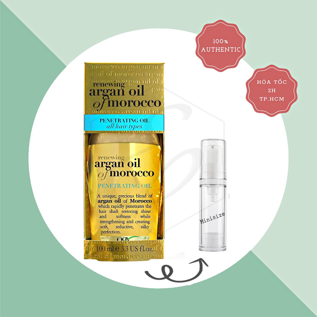 Dầu dưỡng tóc ogx renewing argan oil of morocco penetrating oil - 100ml