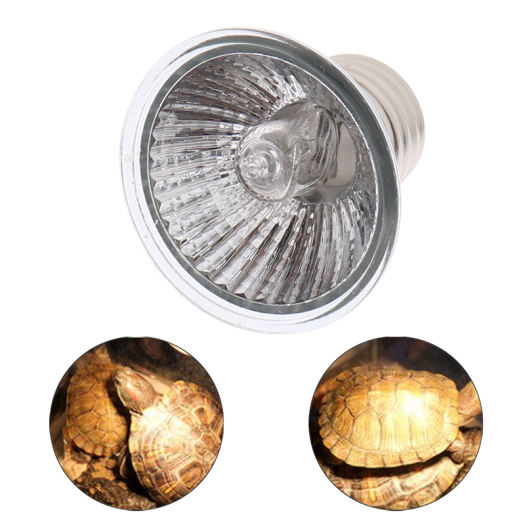 Bóng Đèn Bò Sát 25/50/75W UVA + UVB 3.0 Bóng Đèn Tia UV Chiếu Tia Cực Tím Cho Rùa Đèn Sưởi Điều Khiển Nhiệt Độ