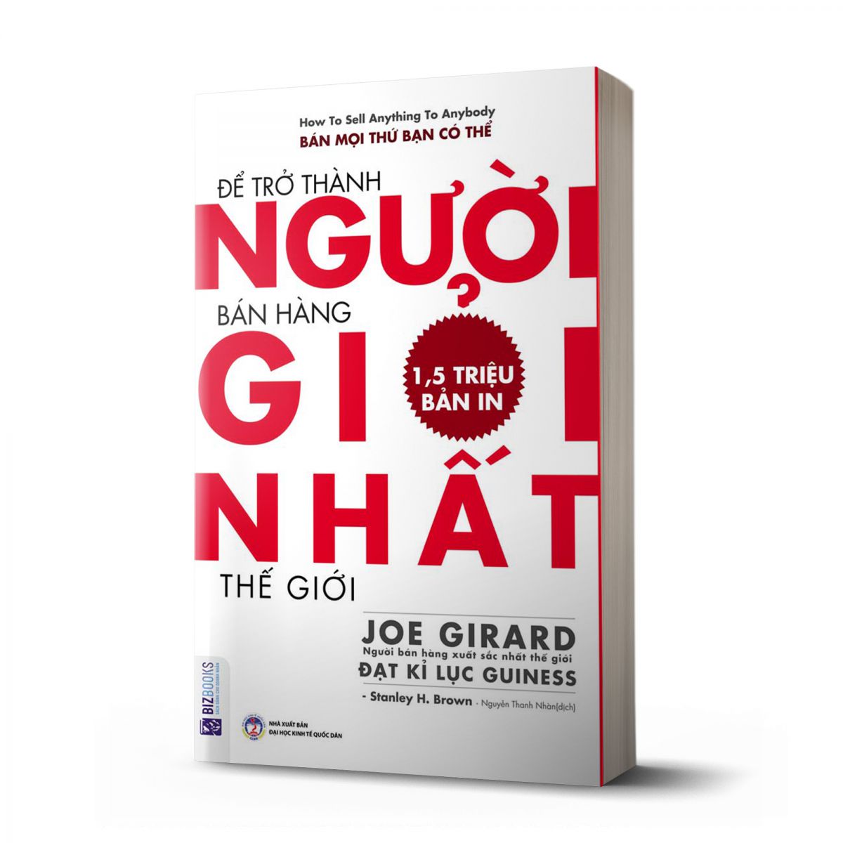 Sách - Để trở thành người bán hàng giỏi nhất thế giới - Bizbooks - Sách hay mỗi ngày