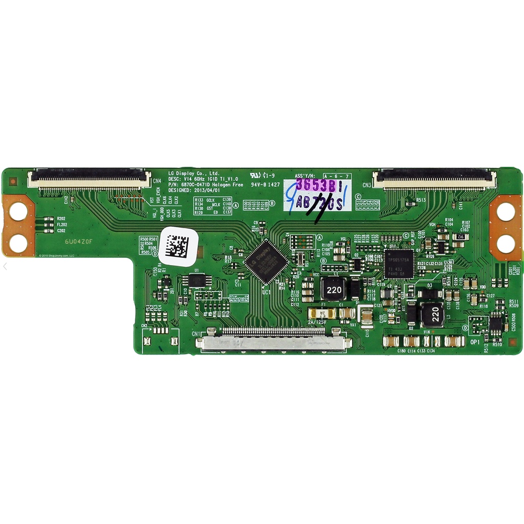 TCON: LG  P/N: 6870C - 0471D, V14 60Hz, cho TiVi LCD 49, 55 inch