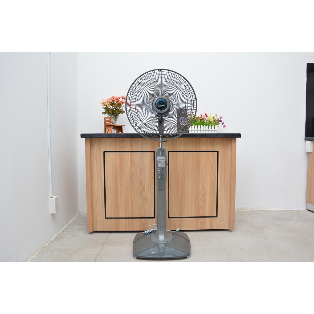 Quạt đứng mitsubishi lv16-rv-cy-gy xám đậm - bảo hành chính hãng 12 tháng