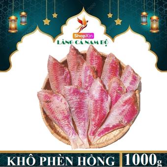 KHÔ CÁ PHÈN HỒNG ĐỎ có phân loại 1kg , 500gr, 250gr,  tuỳ khách hàng lựa chọn - LÀNG CÁ NAM BỘ thịt cá được phơi qua  nắng có độ săn chắc và dai hơn; không làm mất đi dinh dưỡng của cá.