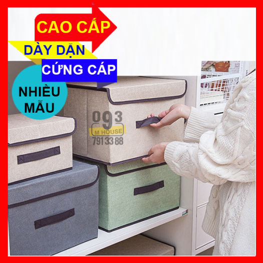 Hộp vải đựng quần áo nhiều tầng đa năng SP165 | Flexhouse VN
