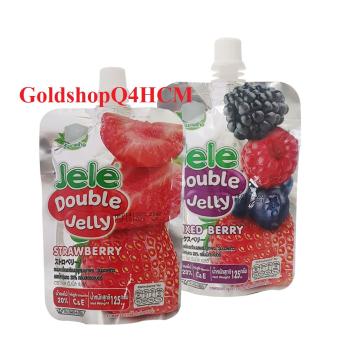 Nước thạch Jele double jelly (new) Thái Lan HSD 7/2024