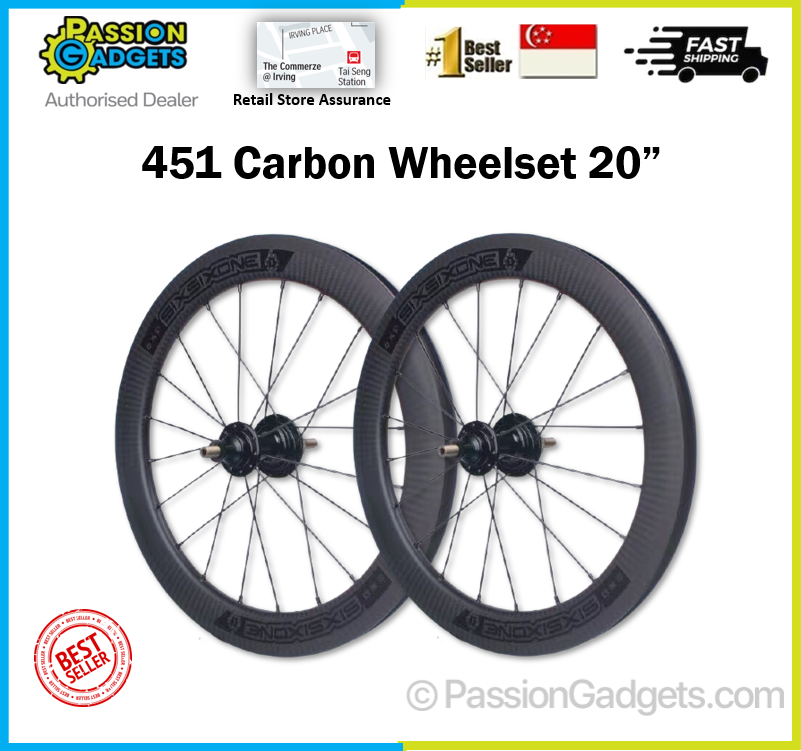 20 inch carbon hot sale wheelset