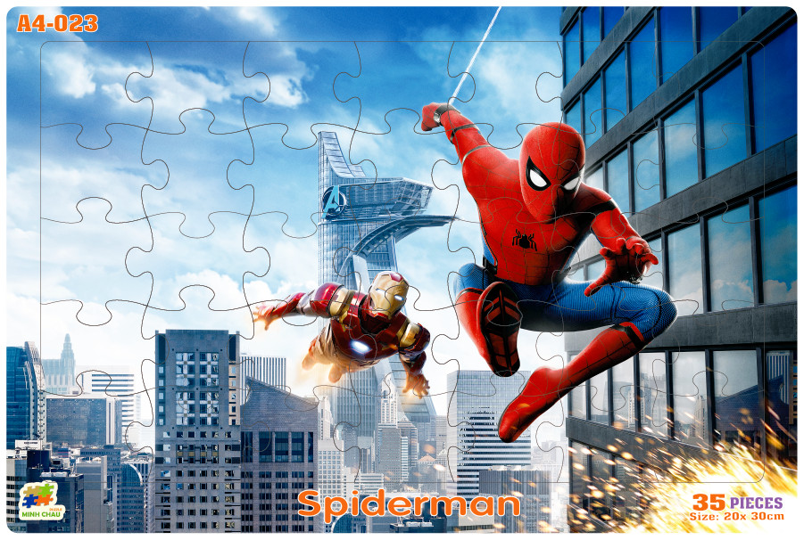 Tranh ghép hình 35 mảnh / spiderman