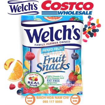 LẺ 1 TÚI Kẹo Dẻo Trái Cây Welch's Mỹ Túi 25.5g