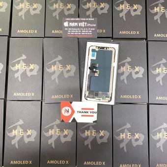 Màn Hình IPHONE X Oled mã HEX , mã GX - BẢO HÀNH CẢM ỨNG 1 THÁNG ( Bao Test ) - BỂ KÍNH ÉP CẢM ỨNG RỜI ĐƯỢC