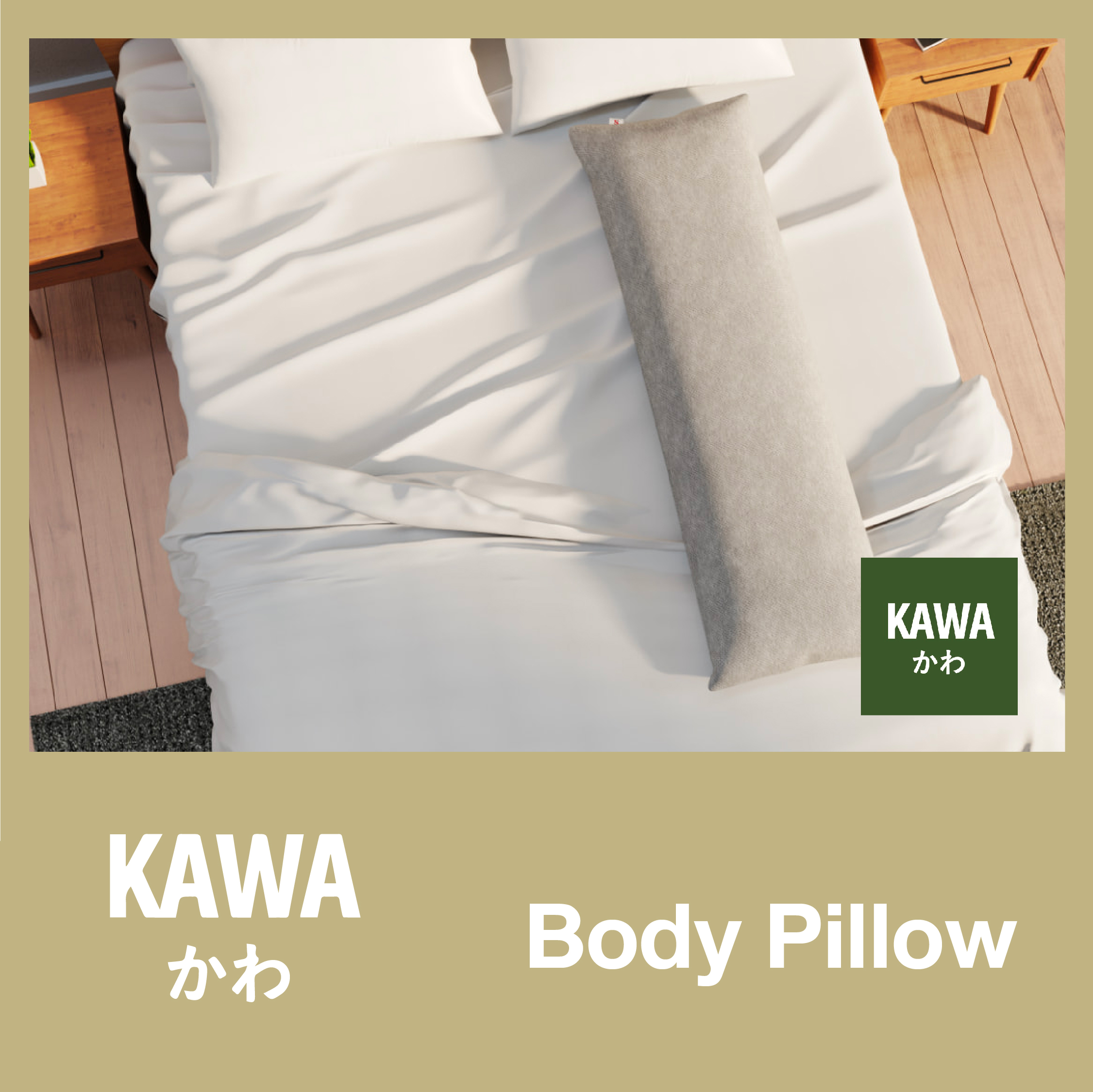 Kawa หมอนข้าง Body Pillow หมอน หมอนไมโครเจล หมอนขนห่านเทียม 7D ราคา 499 บาท*ส่งฟรี