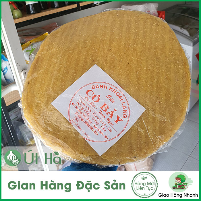 Bánh Tráng Khoai Lang Bình Định Sấp 10 Cái Bánh Tráng Nướng Tam Quan Thơm Ngon - Út Hà Đặc Sản
