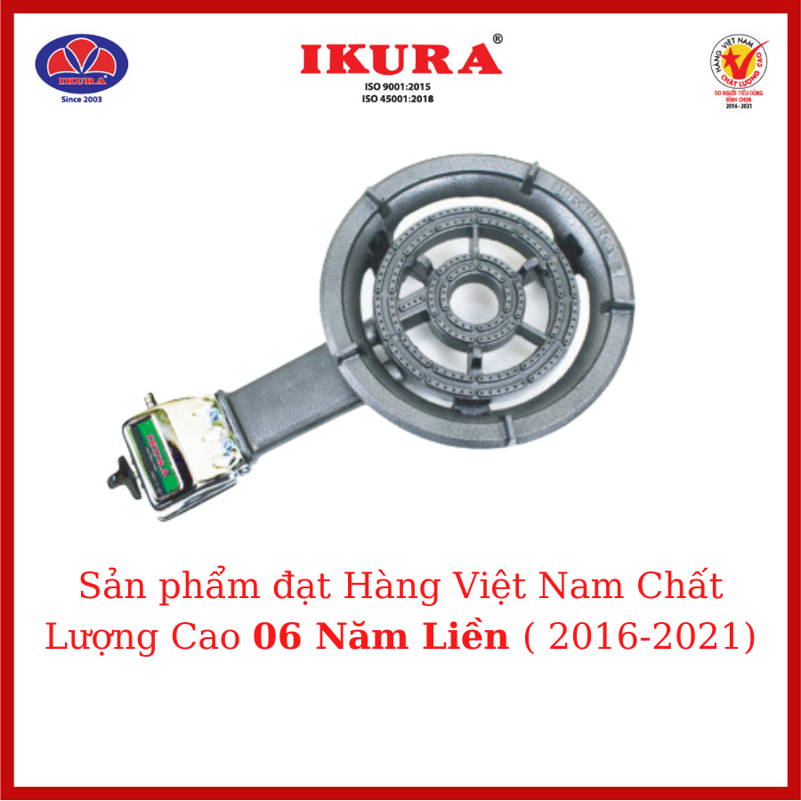 Bếp gas công nghiệp gia đình - IKURA