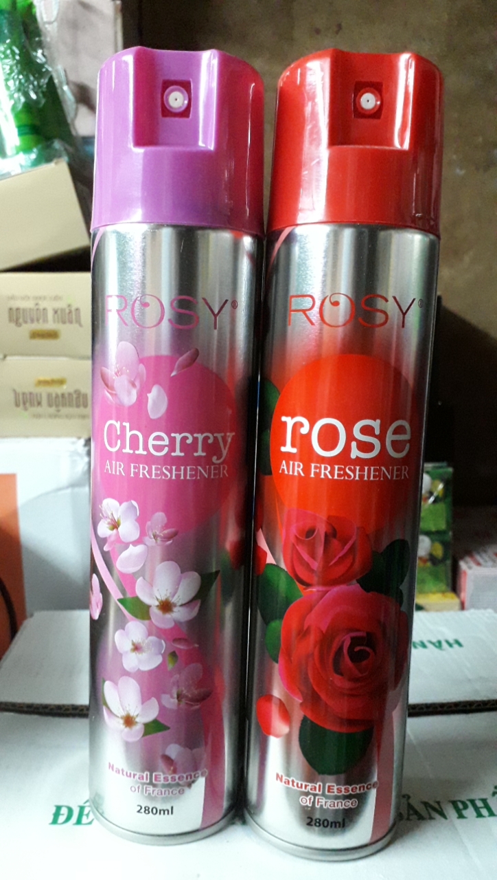 Nước hoa xịt phòng rosy 280ml
