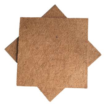 Thảm xơ dừa ép kích thước 50cm x 50cm x 12cm trồng lan, ươm cây, giữ ẩm đất, lót chậu trồng cây