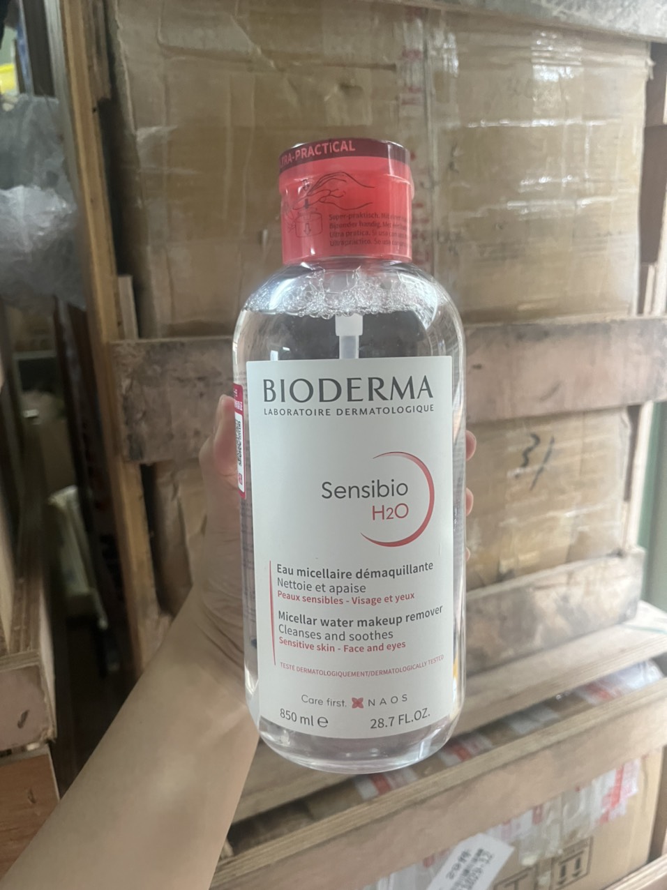 Tẩy trang bioderma 850ml