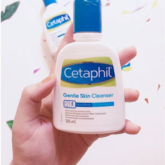 Sữa rửa mặt cetaphil 125ml chai nhỏ -500 ml chai to- Chính hãng