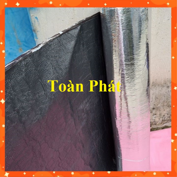 ( Khổ cao 1m ) Tấm keo dán giấy dầu chống thấm chống dột mái tôn đa năng