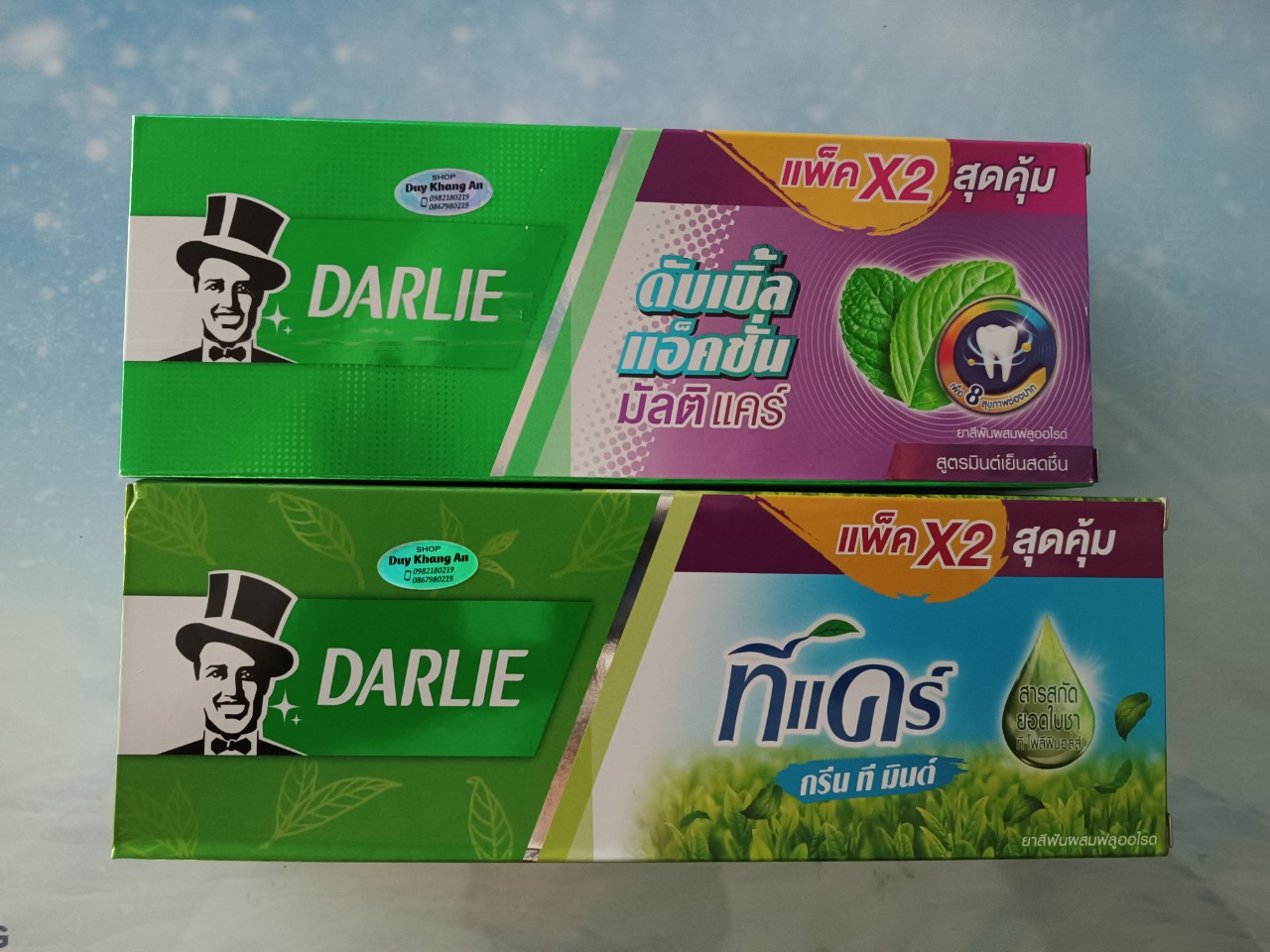 1 hộp kem đánh răng Darlie nhập khẩu Thái Lan