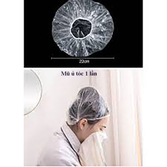 combo 50 mũ ủ tóc 1 lần siêu dai, tiết kiệm, nón ủ tóc