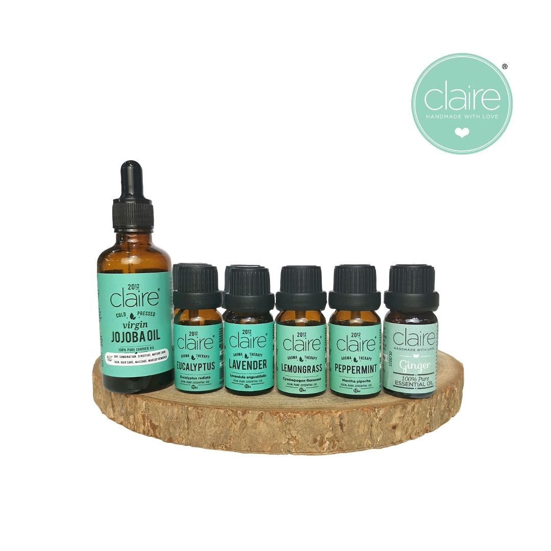 Claire Organics Stiff Muscle Blend [Free Eucalyptus Essential Oil]