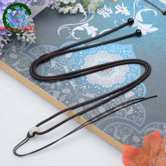 ⚡Nhiều Mẫu⚡ Dây chuyền vòng đeo cổ dây dù màu đen cao cấp - phụ kiện dây dù đeo cổ màu nâu