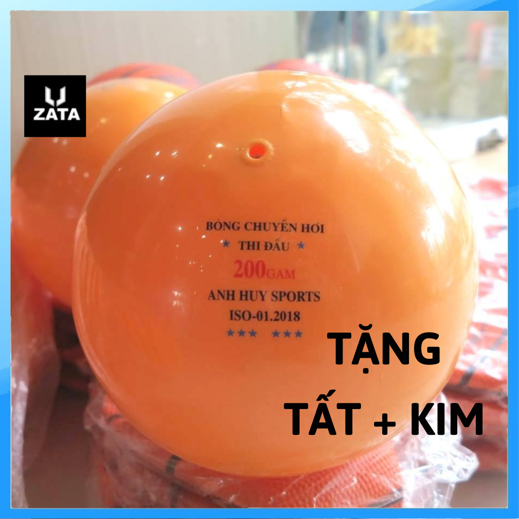 Bóng Chuyền Hơi 200g , 250g Tiêu Chuẩn Thi Đấu ( tặng lưới và kim bơm ) Zata VN