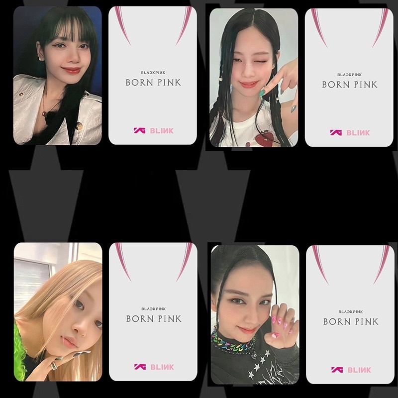 ☈♤ [UNOFF] Card Blackpink album Born Pink SHUT DOWN