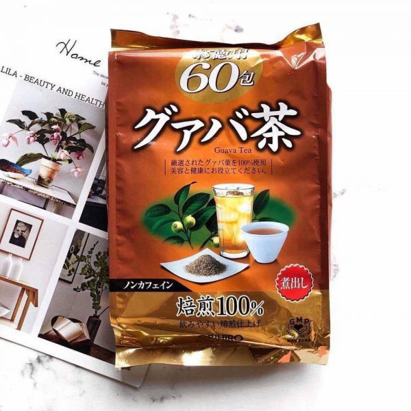Trà ổi hỗ trợ giảm cân orihiro nhật bản 60 gói