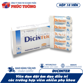 Viên đặt âm đạo Dicinter