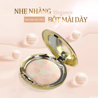 phấn phủ/Phấn phủ giữ ẩm ELEGANCE LA POUDRE HAUTE NUANCE/No Sebum Mineral Color Powder/kem lót/phấn phủ kiềm dầu/Quà Tặng Miễn Phí/8.8g