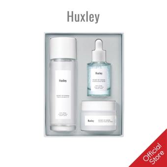 Bộ Dưỡng Da Cấp Ẩm Dành Cho Da Dầu Huxley Hydration Trio Set