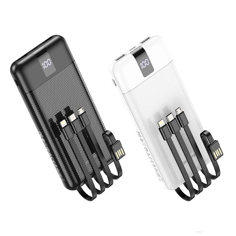 Pin sạc dự phòng 10000mah / 20000mah kèm dây theo pin borofone - bảo hành 12t chính hãng
