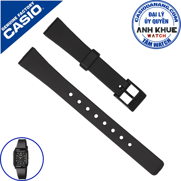 Dây đồng hồ nữ casio standard chính hãng lq-142-1bdf