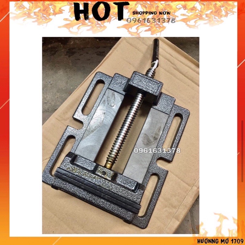 Ê tô bàn khoan 100mm/4'' Asaki AK-6286 - Độ mở tối đa 100mm (hàng dày dặn chuẩn loại 1)