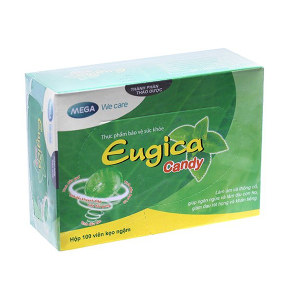 Kẹo Ngậm Thảo Dược Giảm Ho Eugica Candy