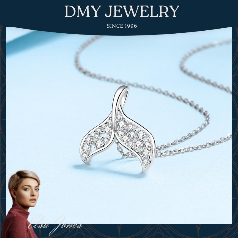 DMY Jewelry Moissanite Jewelry 925 Silver Necklace Fashion Mermaid Necklaces
