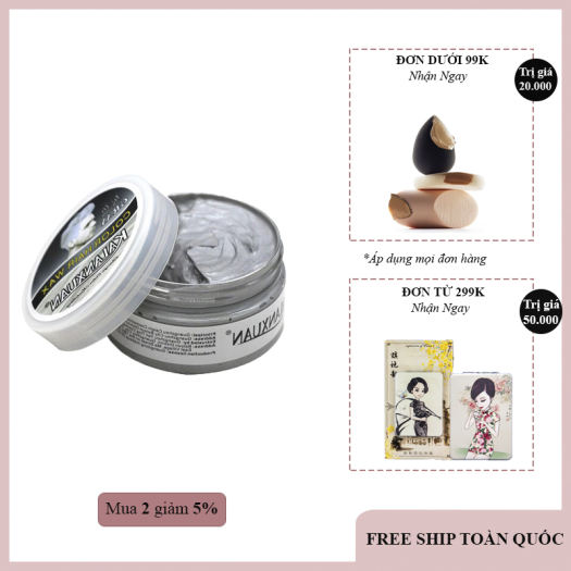 Sáp vuốt nhuộm tóc tạm thời KALANXUAN hàng chính hãng FREESHIP TOÀN QUỐC lên màu nhanh, giữ màu tốt ( xám khói, trắng kim, xanh dương, đỏ, tím, vàng) (KHUYẾN MÃI 3 NGÀY)