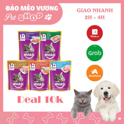 Pate Whiskas - Thức ăn ướt cho mèo